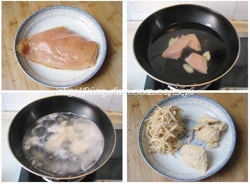 凉拌鸡丝莴笋的做法(营养又减肥)